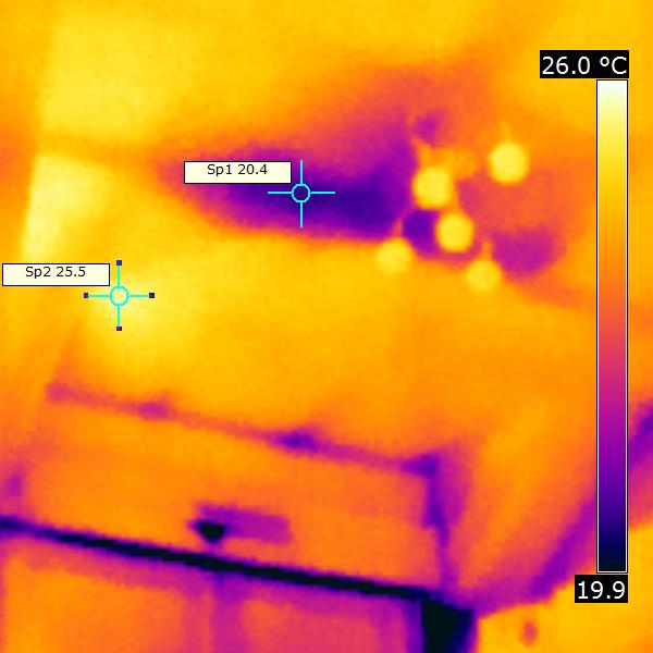 Défaut d'isolation thermique